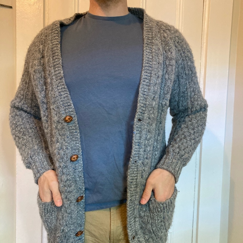 Vintage Irish wool cardigan